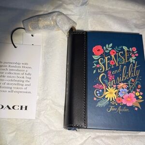 Coach Sense and Sensibility Book charm BNWT